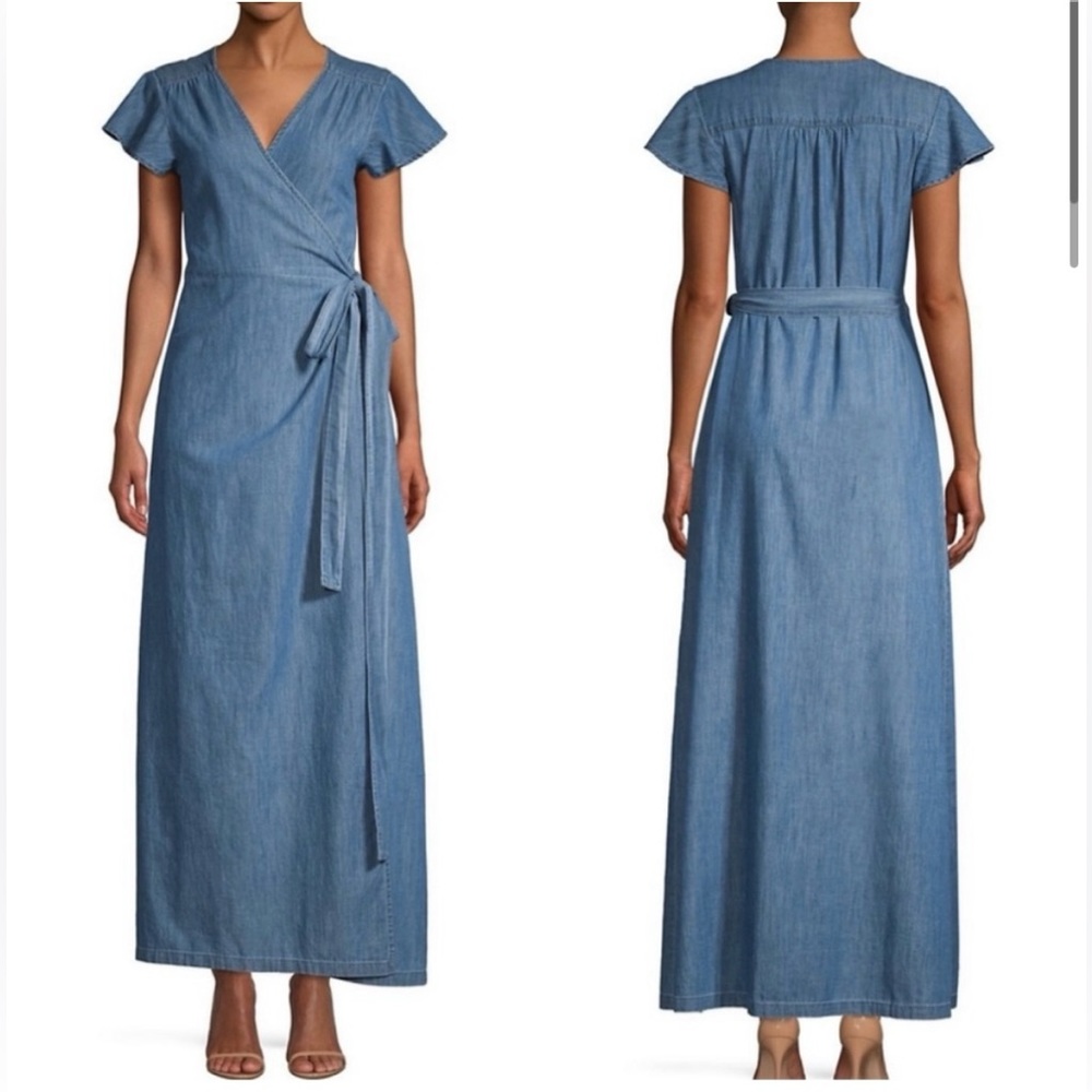 Draper James- Maxi Chambray Dress